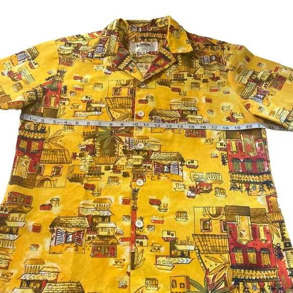 KNOTT'S Berry Farm Vintage Theme Park Attractions Ghost Town Button Up Shirt - Picture 13 of 13